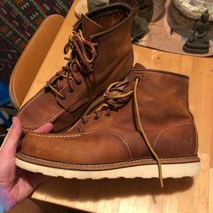 Red Wing Moc Toe Boot Size 12